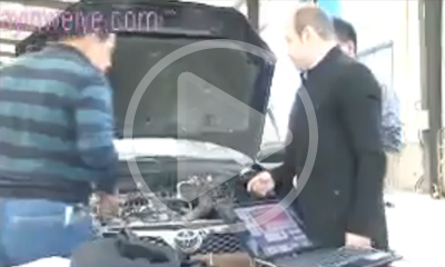 意大利汽車油改氣專家塔斯肯在阜新華寅偉業(yè)改裝車間做技術(shù)指導 意大利汽車油改氣專家塔斯肯在阜新華寅偉業(yè)改裝車間做技術(shù)指導